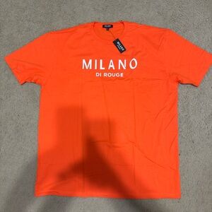 Milano Di Rouge Vibrant Orange Tee